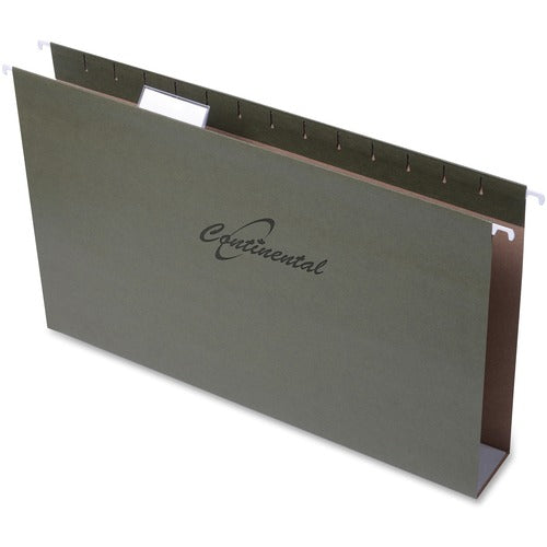 Continental Extra-capacity Standard Green Hanging Folders - COF37282