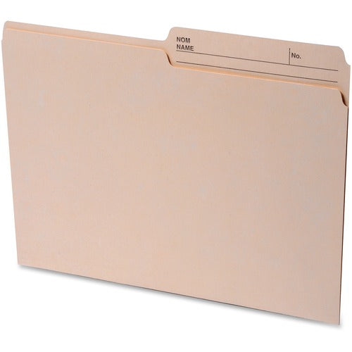 Continental 2-sided Tab Letter File Folders - COF41801