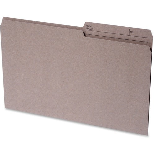 Continental 2-sided Tab Legal File Folders - COF46502