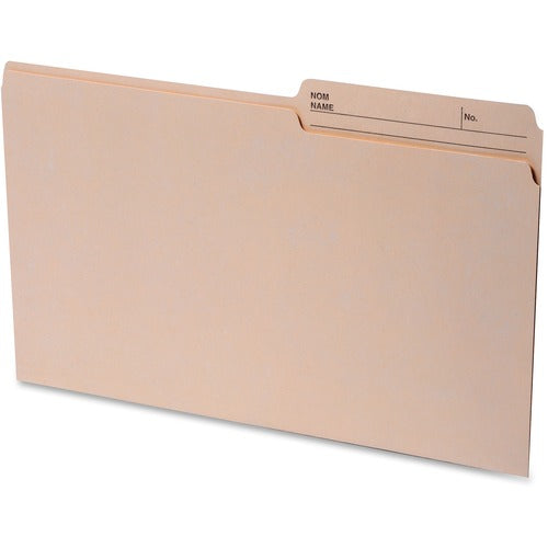 Continental 2-sided Tab Legal File Folders - COF46801