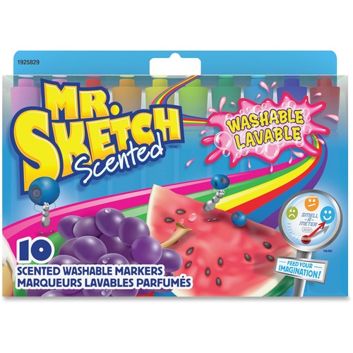 Mr. Sketch Scented Washable Markers - SAN1925829