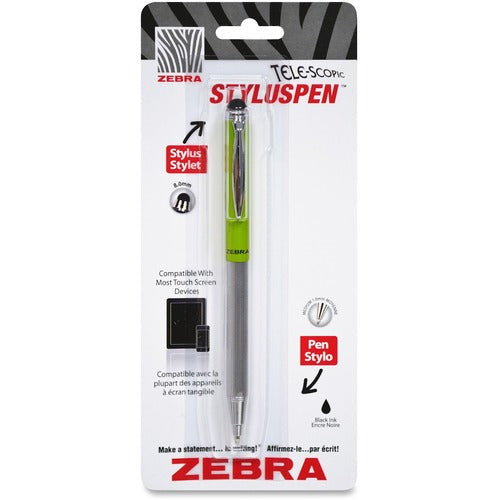 Zebra Pen Telescopic Ballpoint Stylus Pen - ZEB33641