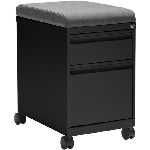Offices To Go Offices To Go MVLPed - Box-File Mobile Pedestal - Cushion Sold Separately - 2-Drawer GLBMVL23BFBLK