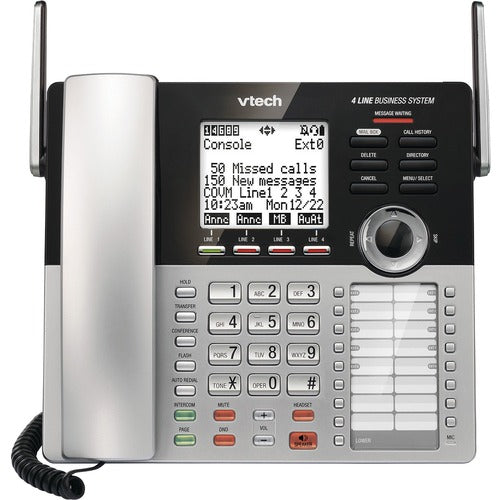 VTech CM18245 DECT 6.0 Standard Phone - Black - VTECM18445