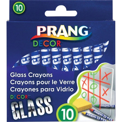 Prang Decor Glass Crayons - DIX74010