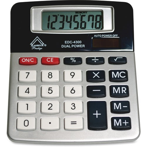 Aurex 8-digit Compact Desktop Calculator - AUXEDC4300