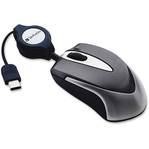 Verbatim Verbatim USB-C Mini Optical Travel Mouse - Black VER99235