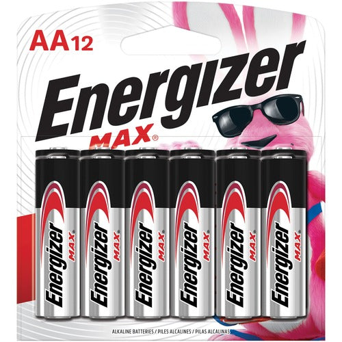 Energizer Max Plus PowerSeal AA Batteries - EVEE91BW12EM