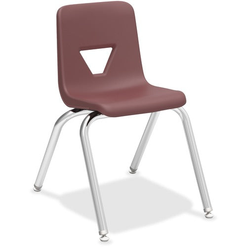 Lorell Lorell 16" Seat-height Stacking Student Chairs LLR99889