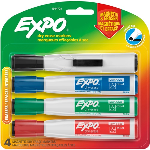 Expo Expo Eraser Cap Magnetic Dry Erase Marker Set SAN1944728