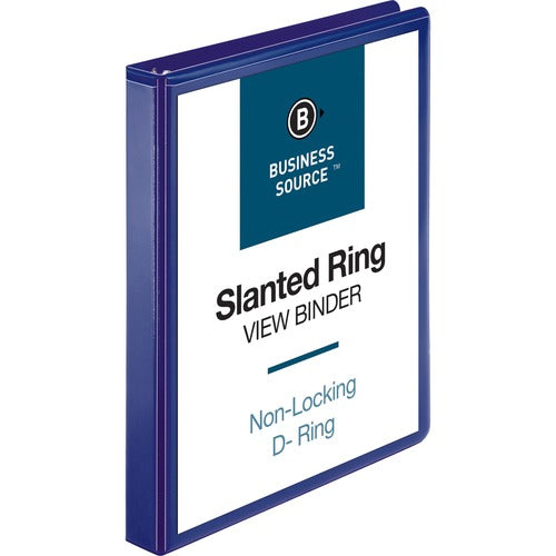 Business Source D-Ring View Binder - BSN28452