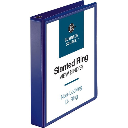 Business Source D-Ring View Binder - BSN28453