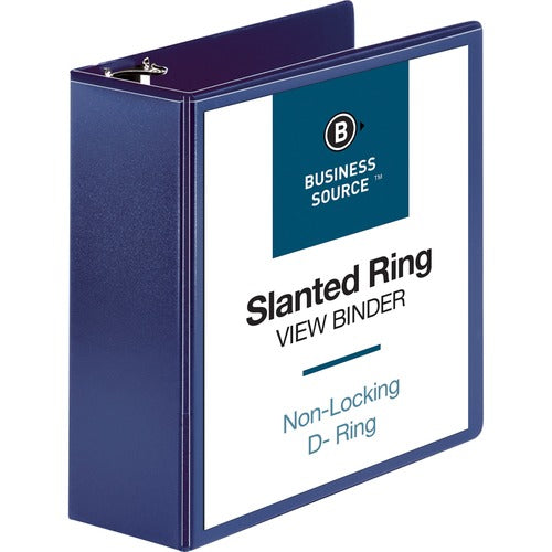 Business Source D-Ring View Binder - BSN28456