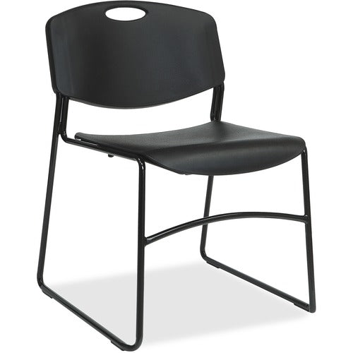 Lorell Heavy-duty Bistro Stack Chairs - 4/CT - LLR62528 FYNZ  FRN