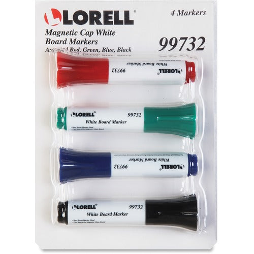 Lorell Lorell Magnetic Cap Whiteboard Markers LLR99732