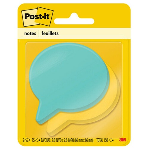 Post-it&reg; Super Sticky Die-Cut Notes - MMM7350BLB