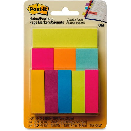 Post-it&reg; Page Marker/Note - MMM670COMBOC