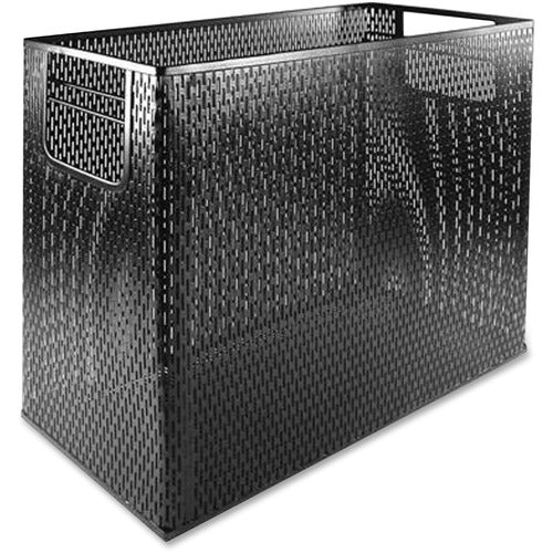 Artistic Artistic Urban Collection Punched Metal Desktop File, Black AOPART20010