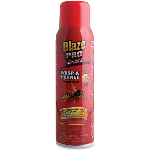 Empack Blaze Pro Wasp Killer Insecticide - Spray - Kills Wasp, Hornet, Bee, Yellow Jacket - 200 g - 1 Each EMP99814