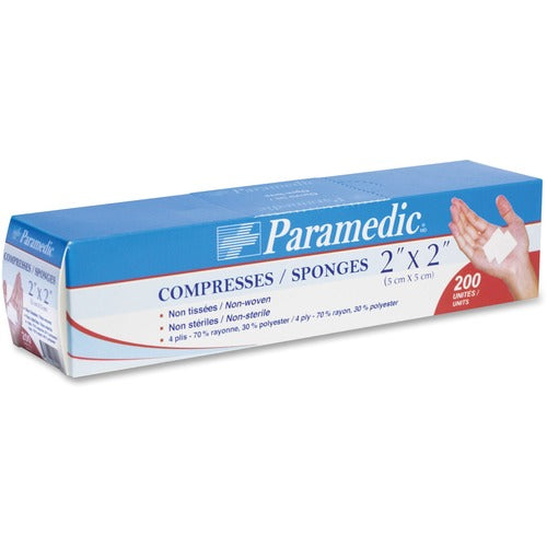 Paramedic Non-sterile Compresses 2'' X 2'' - PME9991125