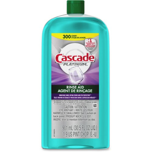 Cascade Platinum Rinse Aid, Original Scent - PGC89629