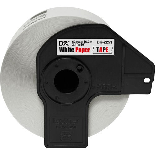 Brother BK/RD on WE Continuous Length Paper Labels - BRTDK2251