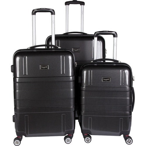 bugatti Travel/Luggage Case (Roller) Travel Essential - Black - BUG379271