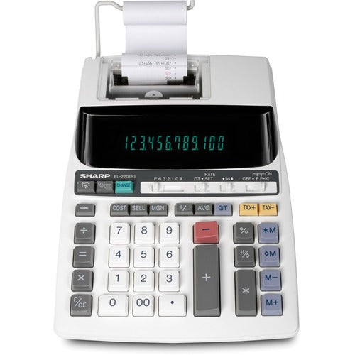Sharp EL2201RII 2-colour Printing Calculator - SHREL2201RII