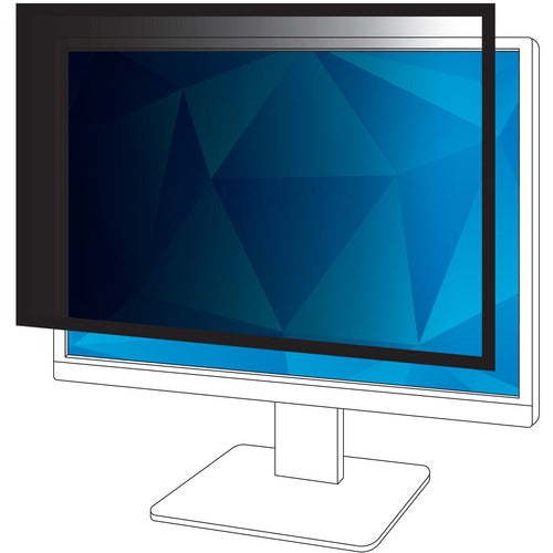 3M Framed Privacy Filter for 17" Standard Monitor (PF170C4F) Black - MMMPF170C4F