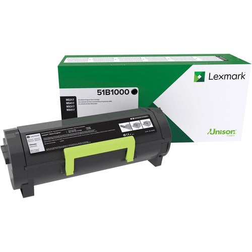 Lexmark Original Toner Cartridge - Black - LEX51B1000 OVZ