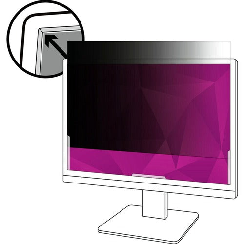 3M High Clarity Privacy Filter Black, Glossy - MMMHC215W9B