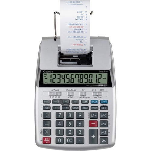 Canon P23-DHV-3 12-digit Printing Calculator - CNMP23DHV3
