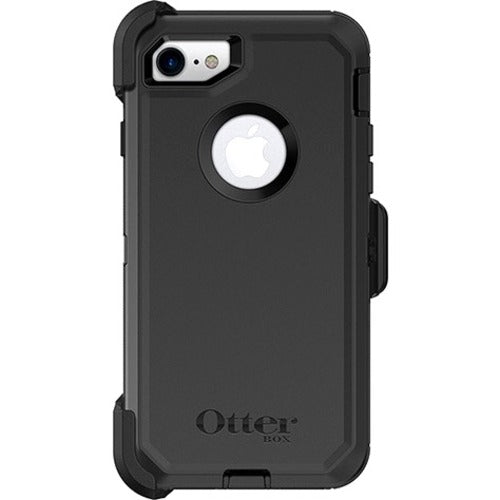 OtterBox Defender Carrying Case (Holster) Apple iPhone 8, iPhone 7 Smartphone - Black - OBX7756603