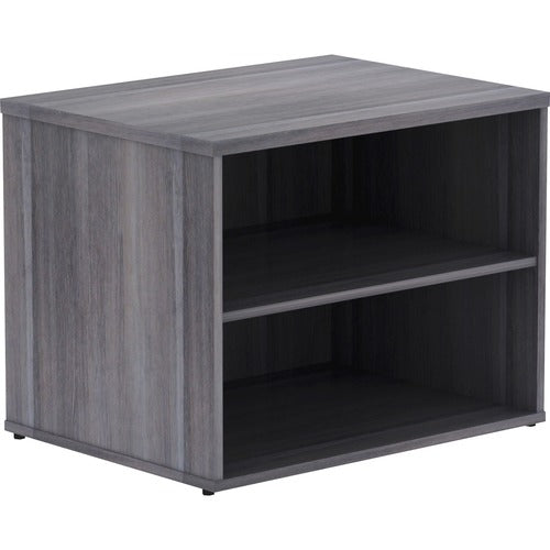 Lorell Lorell Relevance Series Charcoal Laminate Office Furniture Credenza LLR16215  FRN