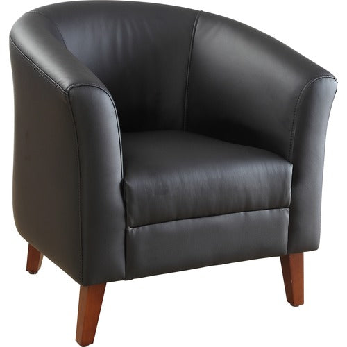 Lorell Leather Club Chair - LLR82098 FYNZ  FRN