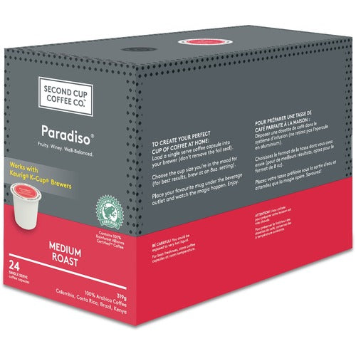 Second Cup Dark Paradiso Coffee K-Cup - MRPKSECPARMED