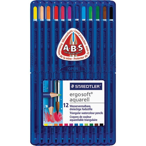 Staedtler Staedtler Ergosoft Watercolour Pencil Set STD156SB12CB