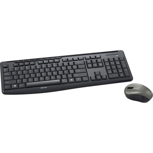 Verbatim Silent Wireless Mouse and Keyboard - Black - VER99779