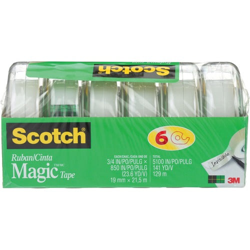 Scotch Magic&trade; Gift Craft Tape, M850-6MP-ESF, 0.75 in x 23.6 yd - MMMM8506MPESF