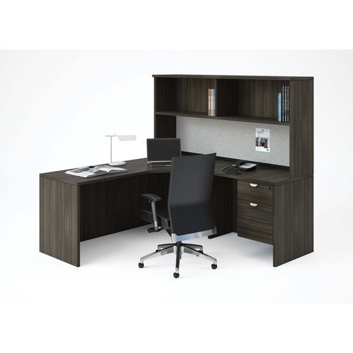 Heartwood Innovations Grey Dusk Laminate Desking Lateral File Top - HTWINV2436024