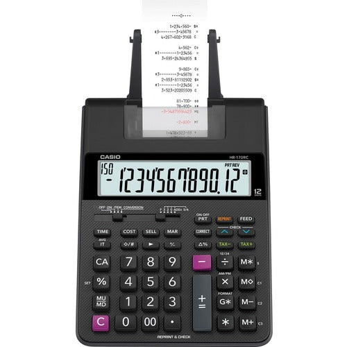 Casio HR-170RC Printing Calculator - CSOHR170RC