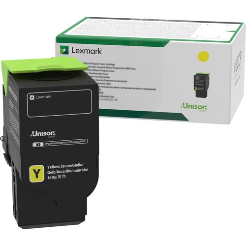 Lexmark Lexmark Unison Original Ultra High Yield Laser Toner Cartridge - Yellow - 1 Each LEX78C1UY0