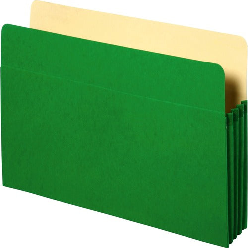 Business Source Coloured Expanding File Pockets - BSN26551