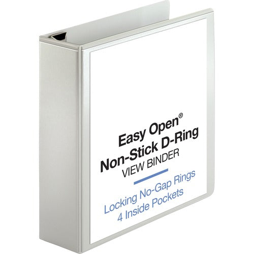 Business Source Locking D-Ring View Binder - BSN26961