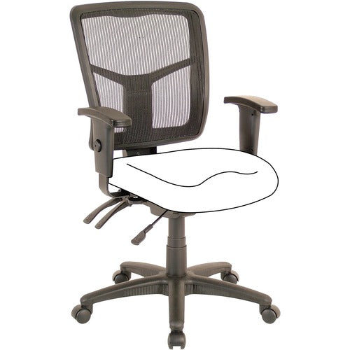 Lorell Mid-Back Chair Frame - LLR86211  FRN