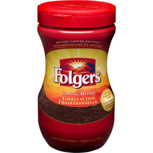 Folgers&reg; Classic Roast Instant Coffee Crystals - FOL2550020641