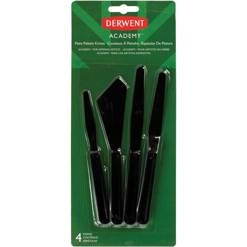 Derwent Derwent Paint Palette Knives, 4 Pack DWT98246