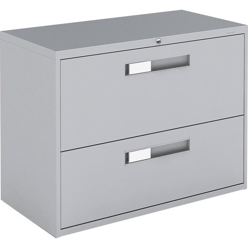 Global 9300 Series Centre Pull Lateral File - 2-Drawer - GLB93362F1HGR  FRN