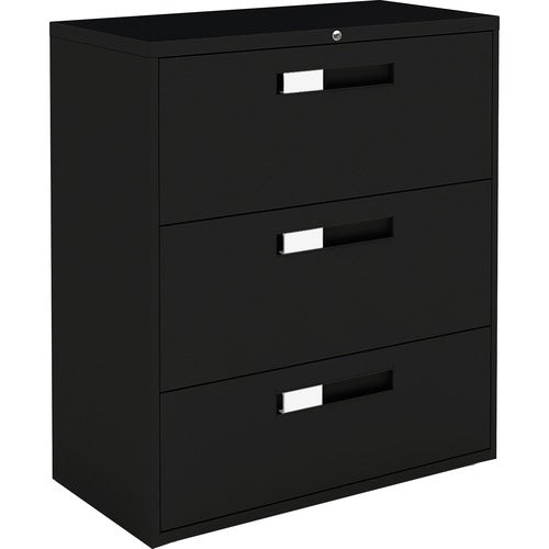 Global 9300 Series Centre Pull Lateral File - 3-Drawer - GLB93363F1HBL  FRN