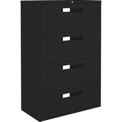 Global 9300 Series Centre Pull Lateral File - 4-Drawer - GLB93364F1HBL  FRN